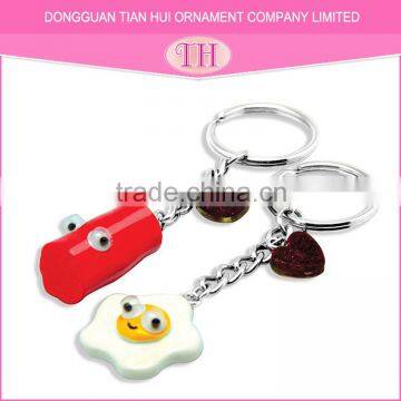 30% OFF wholesale cheap high quality resin custom handmade fashion keychain