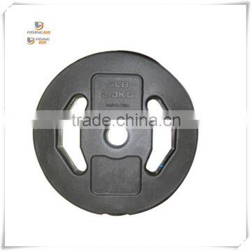 olympic rubber barbell weight plate in weight lifting