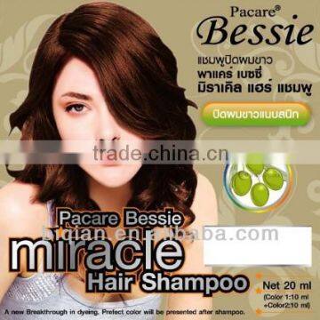 Magic Hair Dye Shampoo,Hair Color Shampoo,Shampoo Hair Dye Color,Natural Actives,Cover Grey Hair Naturally,For Watsons photo-2