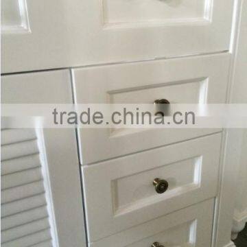 White Bathroom Cabinet/solid Wood Bathroom Cabinet/wooden Bathroom Cabinet Quality Choice photo-5
