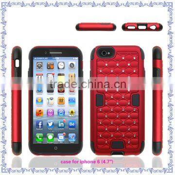 For Iphone 6S Plus Pc+silicone Rubber Mobile Phone Case photo-4