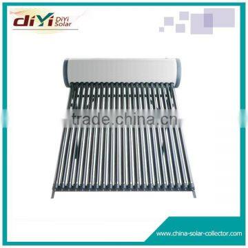 Newest Design High Quality Solar Water Heater With Side 8 Liter Assistant Tank