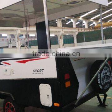 Small Mini Korea Camping Trailer for Camping With Camping Trailer Kitchen and Other Accessories by Manufacture Kindle photo-5