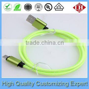 Nylon Braided Micro-USB USB Type Universal Multi Usb Charger photo-2