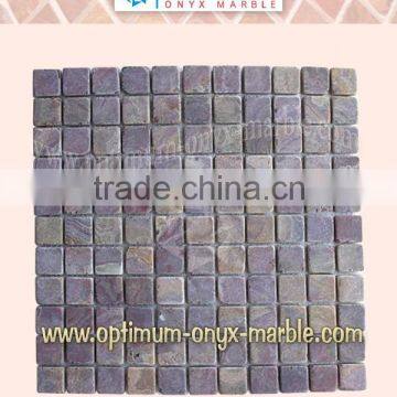 RED ONYX MOSAIC TILE - 002 photo-2