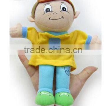 Plush Finger Puppet Customized Stuffed Finger Toys