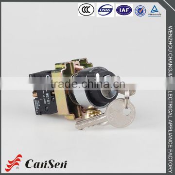 Custom cheap 2 position key stay put electrical micro switch