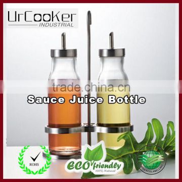 Clear Glass Beverage/Sauce Bottles