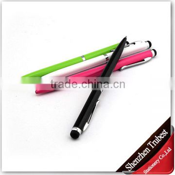 touch pen , Stylus pen , cross metal pen with touch tip