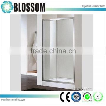 aluminium profile shower wall sliding door shower cabin prices