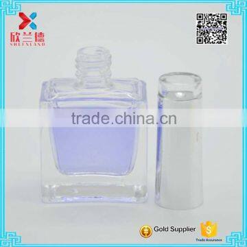 Hot Sale Funny Shape Clear Empty Glass Nail Polish Bottles With Lovely Cap photo-4