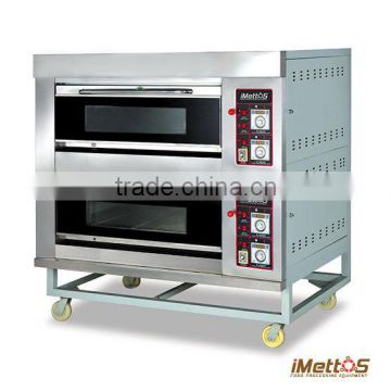 iMettos Gas Convection Oven Commercial Bakery Equipment Pizza Oven Gas