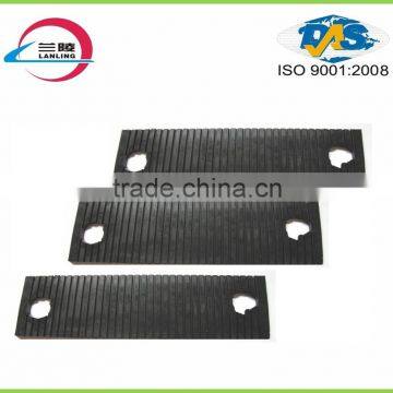 Rail rubber cushion pad for railway