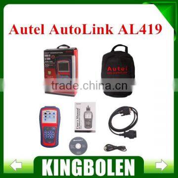 Auto Diagnostic Scan Autel AutoLink AL419 OBD II & CAN Code Reader Auto Link AL-419 Update Official Website