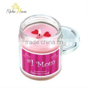 Scented jar candles