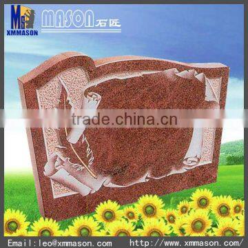 Personalized design gravestone granite