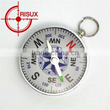 2015 Hot Selling Nautical Brass Compass Pocket Pendent Keychain Compass