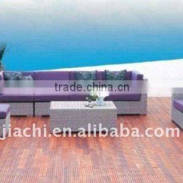 purple rattan sofa furniture