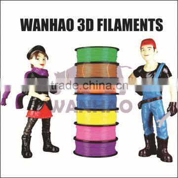 WANHAO brandABS/PLA filament 1.75/3mm For 3D Printer