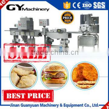 New design full automatic hamburger burger patty making machine