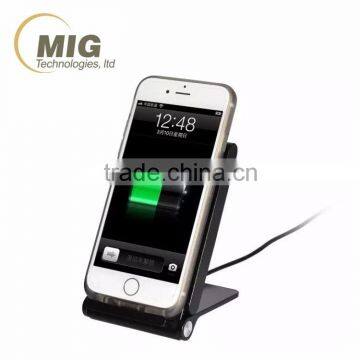 Efficient Wireless Charger, qi Universal Portable Mobile Phone Charger for Smart Phones, With 3 Coils photo-4