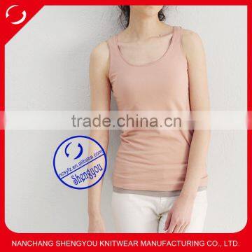 custom 100 cotton blank tank top for women wholesale china