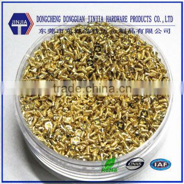 m1.7*4 bronze mini csk head brass screws type B