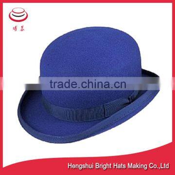 2016 New Style Wool Felt Bowler Hats With Bowknot photo-2