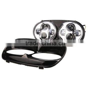 Dual Headlights 80W Led Work Light Headlight Motorcycle Assembly Headlight Led Offroad Lights for Harley Davidso-n Motorcycles photo-3