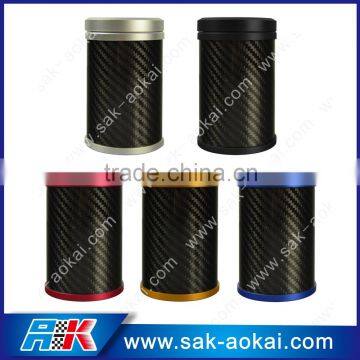 auto ashtray with LED auto universal carbon fibre ashtray