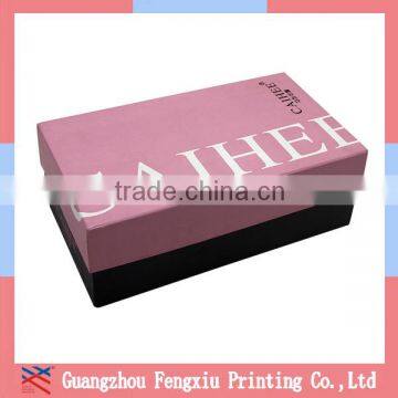 costom printed cardboard children shoes packaging boxes