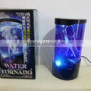 Creative USB Powered Water Tornado Tank with LED