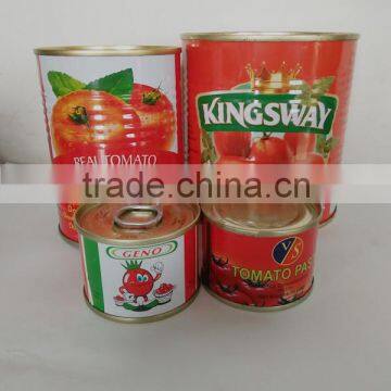 Canned Tomato Paste 800g,sweet Taste,brix28%-30%,red Colour photo-2
