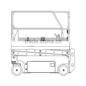 4m Lifting Height Mini Scissor Lift for Sale