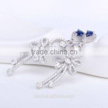 Indian Bridal Jewellery Fashion Jewelry With CZ Stone Earring Designs