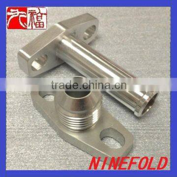 cnc custom aluminum turbocharger/ cnc machining parts