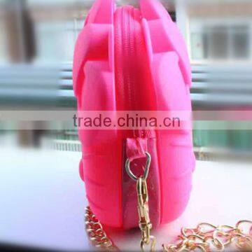New Arrival Hello Kitty Silicone Single Long Strap Shoulder Bag For Girs photo-4