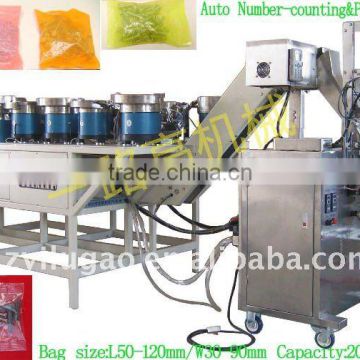 Auto number-counting&packing machine