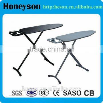 Wall mounted ironing board for hotel guest room