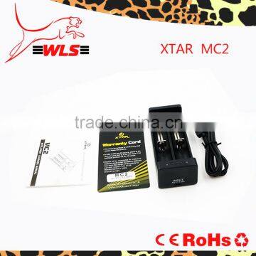 In stock!!! 100% rechargeable battery charger Xtar MC1 MC2 18650 battery charger for factory price