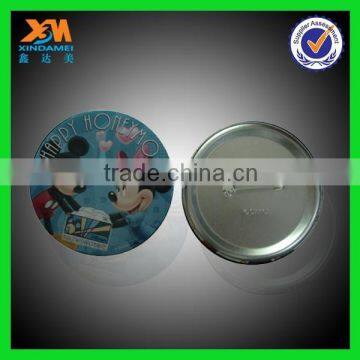 China Wholesale Large Various Styles Custom Metal Tin Button Badges Tinplate Badge photo-3