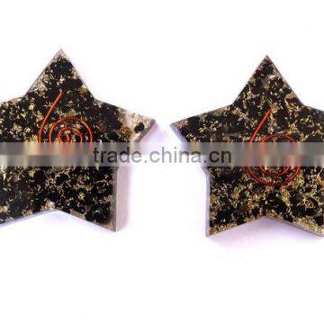 Wholesale Supplier Of Black Tourmaline Chakra Orgone 5 Pointed Star