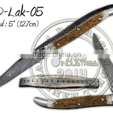 Damascus Steel Laguiole Knife DD-Lak-05