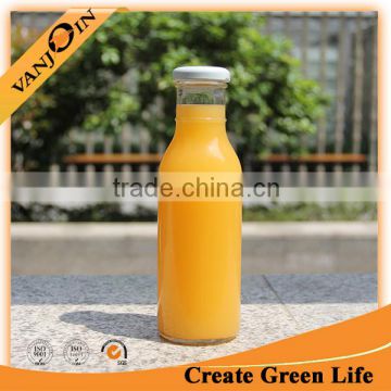 Wholesale Drinking 12 oz Glass Bottles With Metal Cap