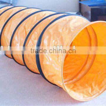 PVC Coated canvas Duct (orange color)