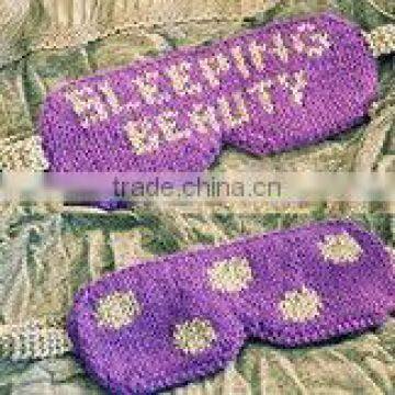 Eye Candy Colorful Reversible Knitting Handmade Eye Masks Headbands photo-6