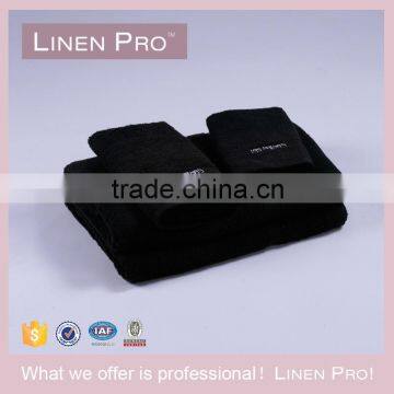 LinenPro 100% Cotton Bath Towel Set 600 GSM Black Terry Spa Hotel Towels                        
                                                Quality Choice