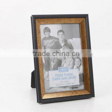 black and gold vintage 4x6" picture photo frame with best price