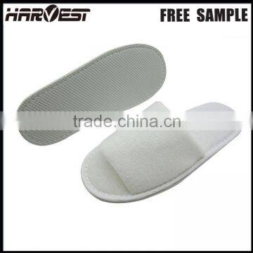 Low price white custom hospital slipper , cheap personalize slipper for hotel