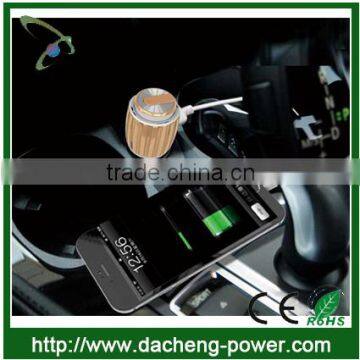 2015 New Product Fragance Bluetooth 4.0 Ear Usb Car Charger 5V 2.4A Quick Charge